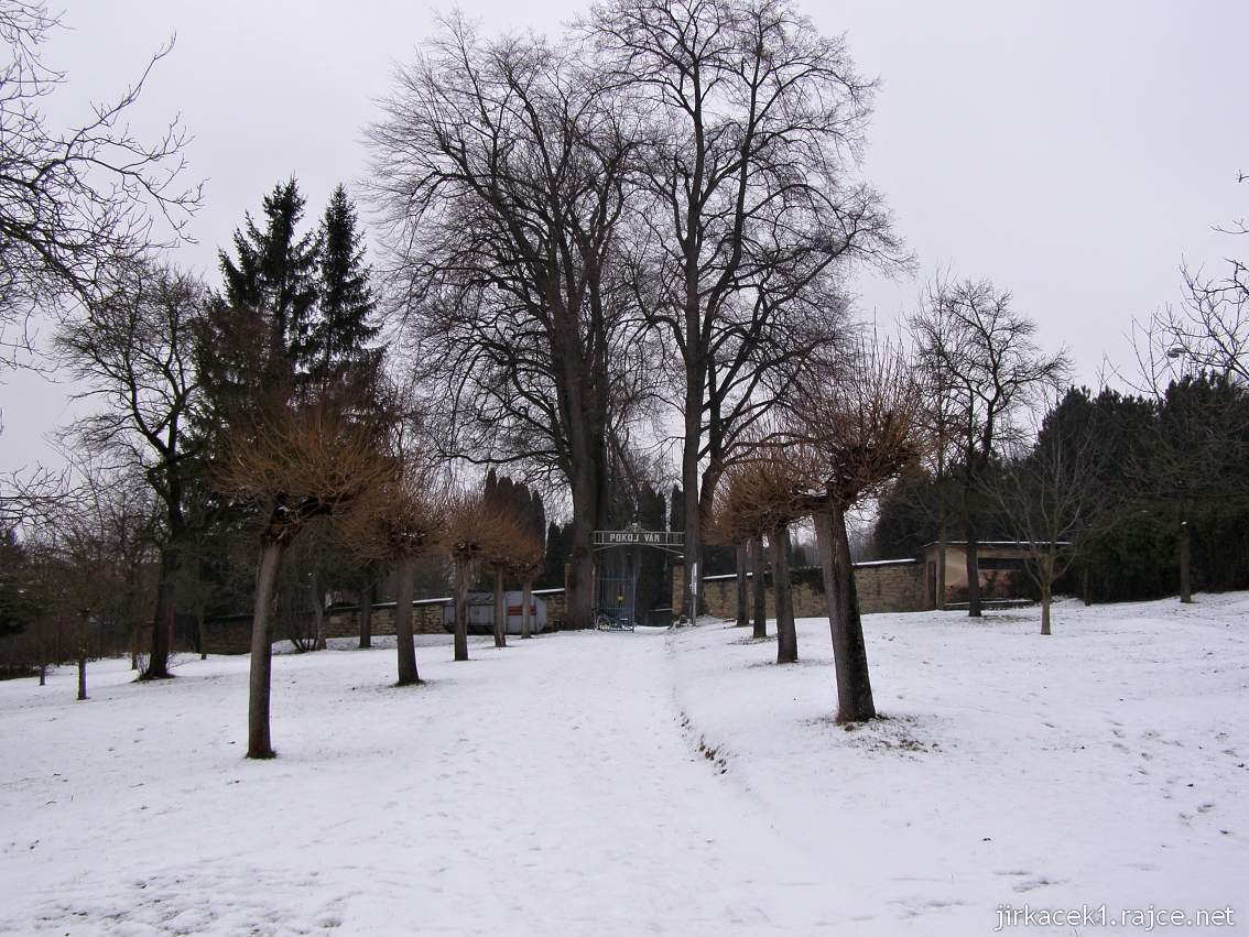 Choceň - kostel Českobratrské církve evangelické - evangelický hřbitov