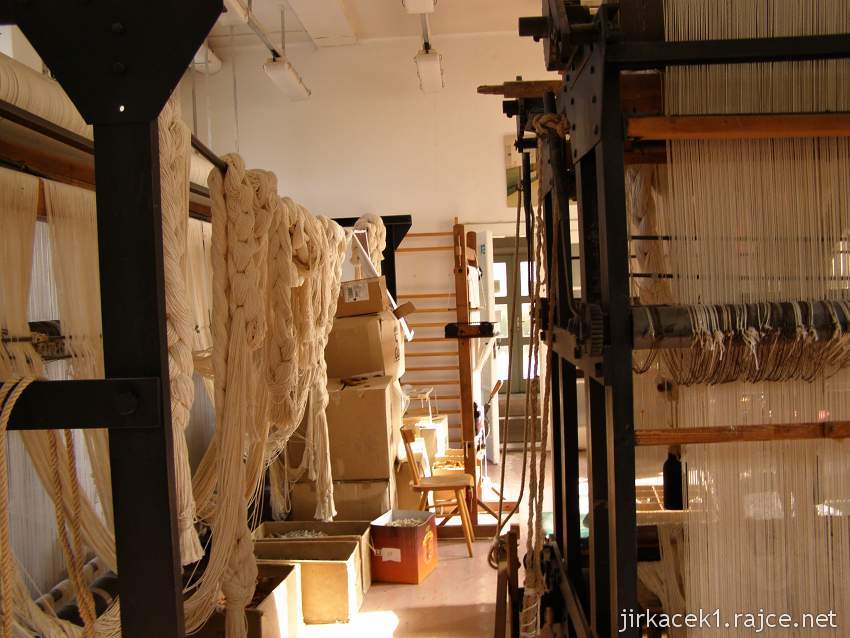 Valašské Meziříčí - Muzeum moravské gobelínové manufaktury - dílna