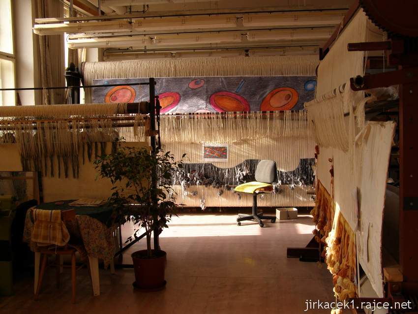 Valašské Meziříčí - Muzeum moravské gobelínové manufaktury - šicí dílna