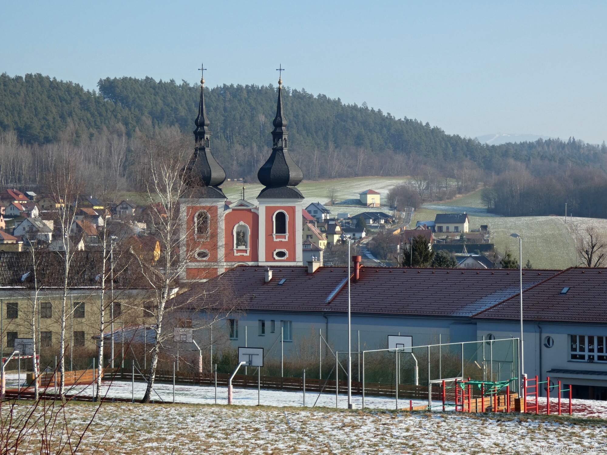 Zašová - kostel Navštívení Panny Marie