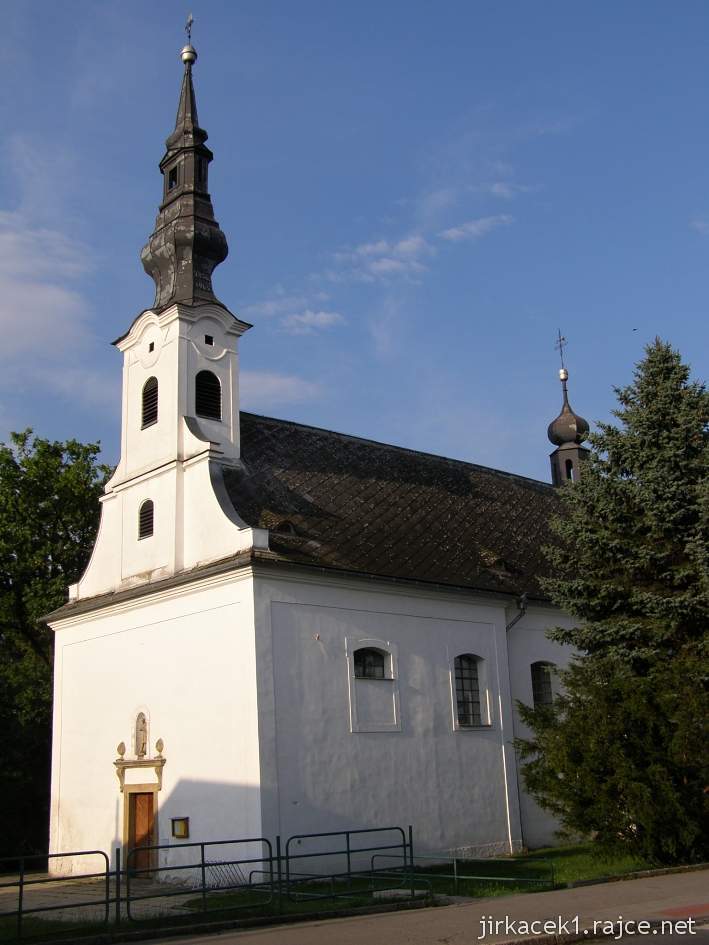 Mohelnice - kostel sv. Stanislava - celkový pohled