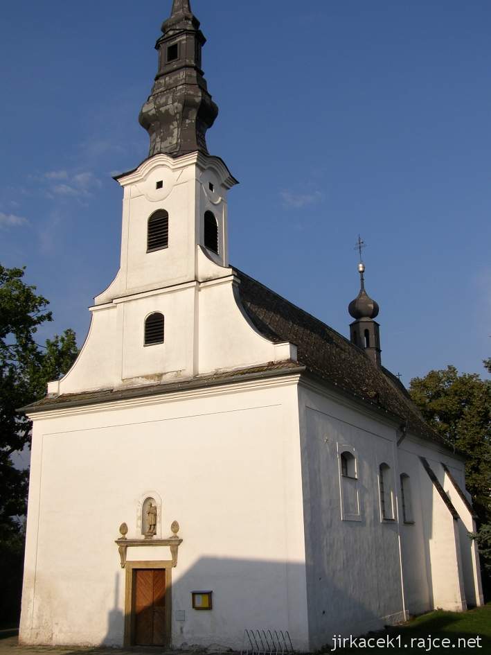 Mohelnice - kostel sv. Stanislava - čelní pohled