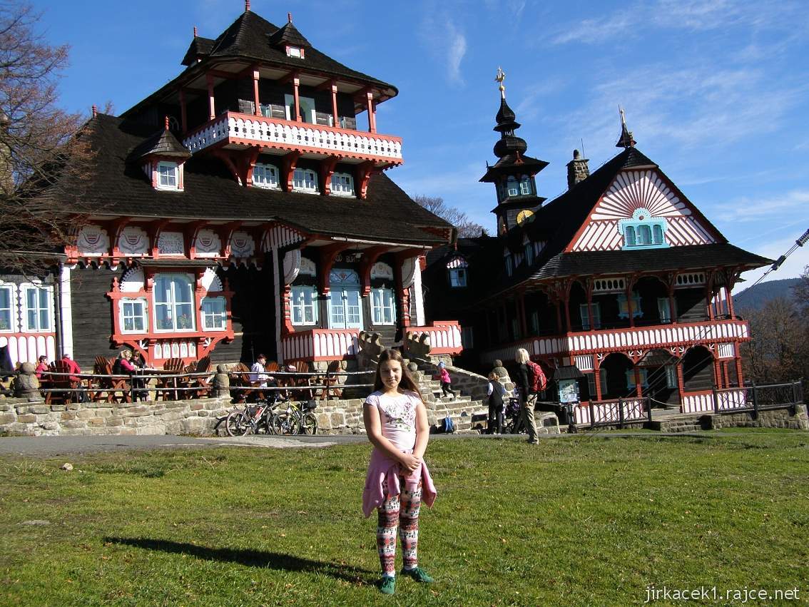 Pustevny - Dušan Jurkovič - domy Libušín a Maměnka v roce 2013