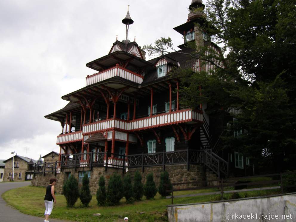 Pustevny - Dušan Jurkovič - dům Maměnka v roce 2011