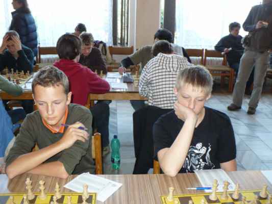 Mistrovství Čech mládeže (Seč, 25. 10. - 1. 11. 2008) - Lukáš a Štěpán