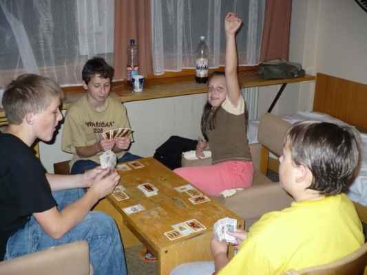 Mistrovství Čech mládeže (Seč, 25. 10. - 1. 11. 2008) - Bang! Oblíbená karetní hra