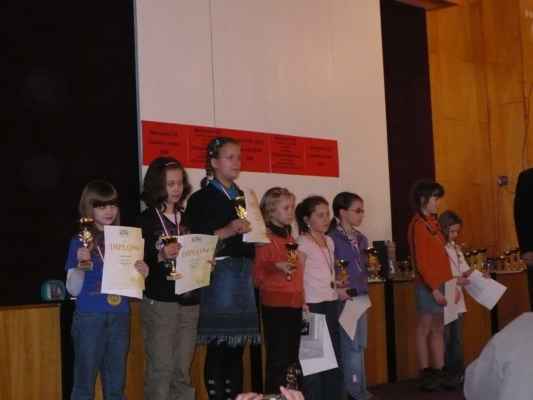 MČR mládeže (Seč , 8. - 15. 3. 2008) - Prvních 8 dívek v D10
Nela je 5.