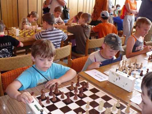 Šachové Zaječice (Seč, 30. 5. - 1. 6. 2008) - Naše druhá dvojice
Matěj David, Marek Filip