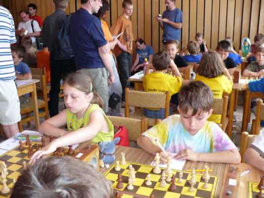 Šachové Zaječice (Seč, 30. 5. - 1. 6. 2008) - Naše nejúspěšnější dvojice - Nela a Fanda