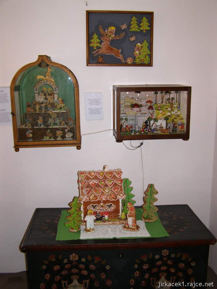 muzeum betlémů Karlštejn - expozice v přízemí