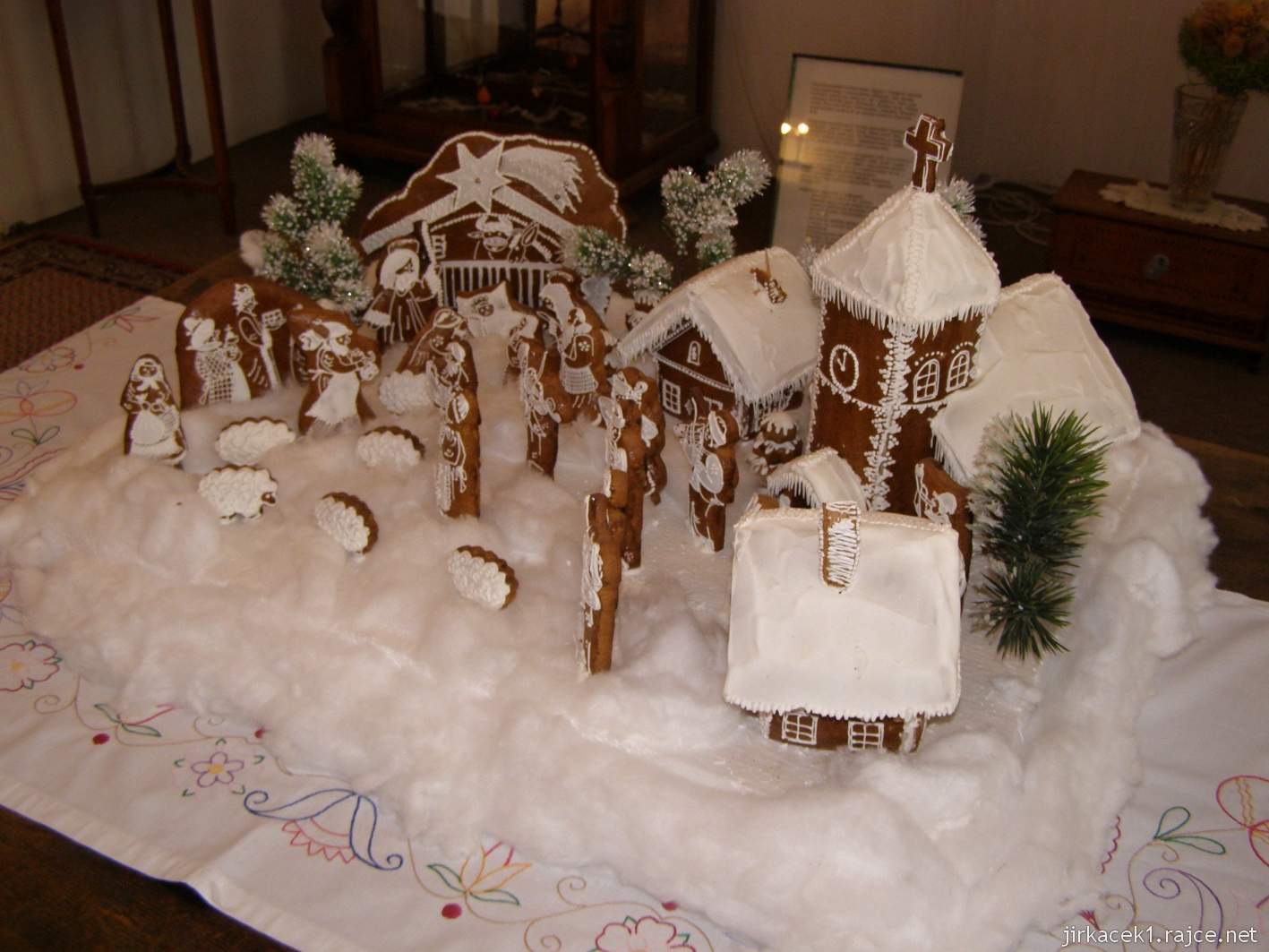 muzeum betlémů Karlštejn - expozice v přízemí