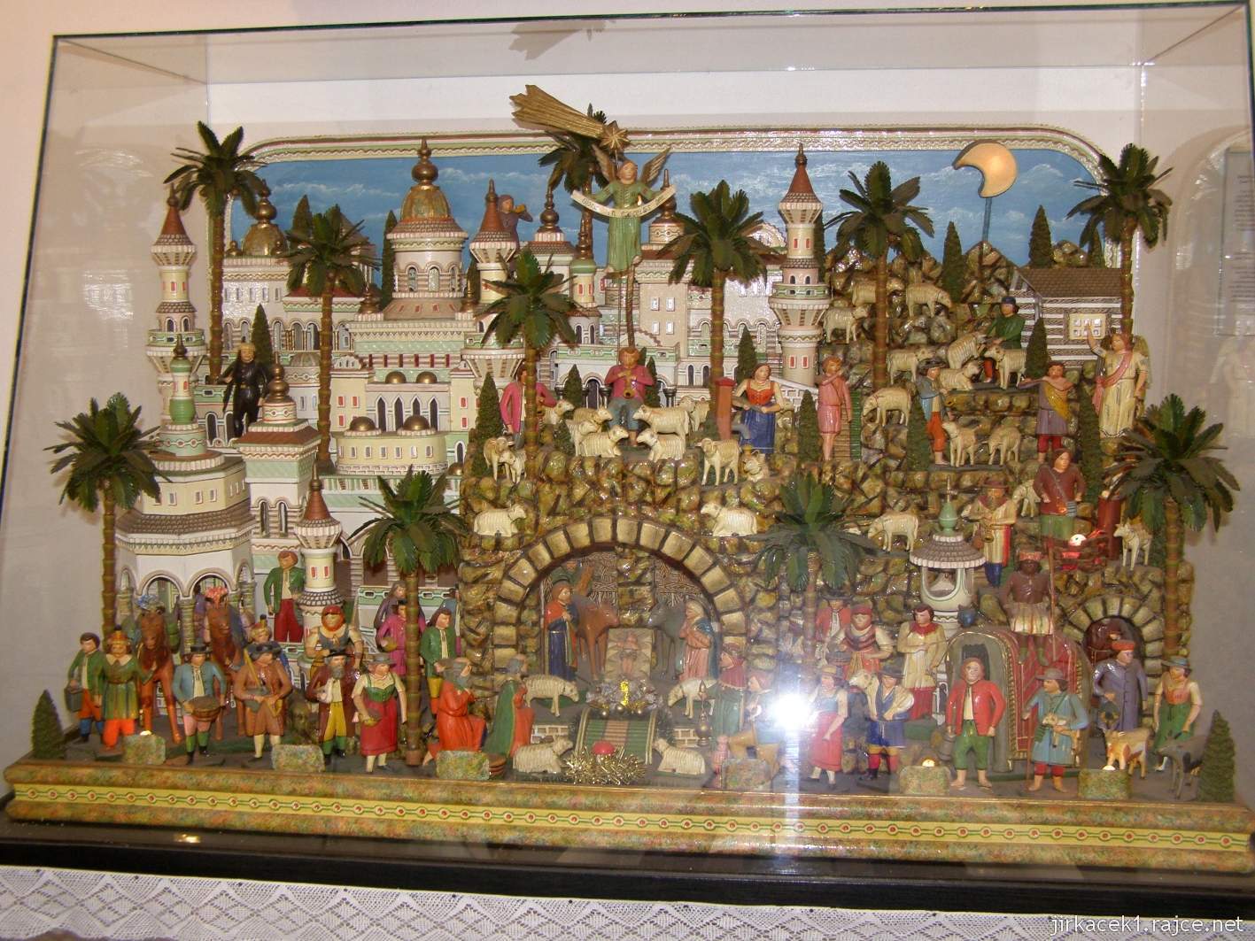 muzeum betlémů Karlštejn - expozice v přízemí
