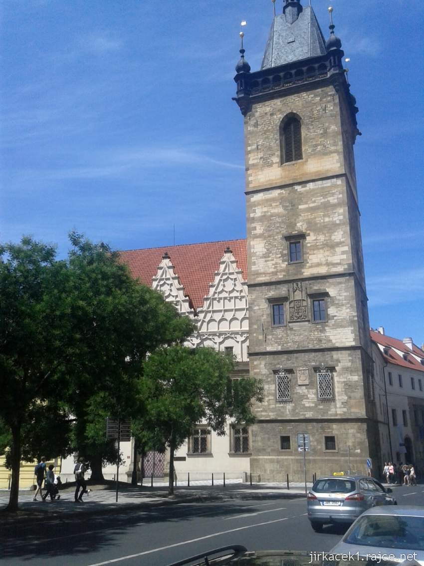 Praha - Novoměstská radnice 13 - věž