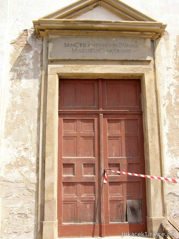Dolní Kounice - Kaple sv. Antonína - dveře