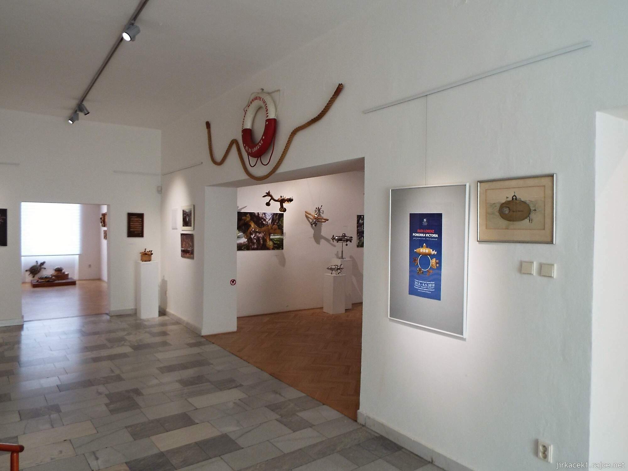 42 - Svitavy - městské muzeum 19 - výstava Rudi Lorenz