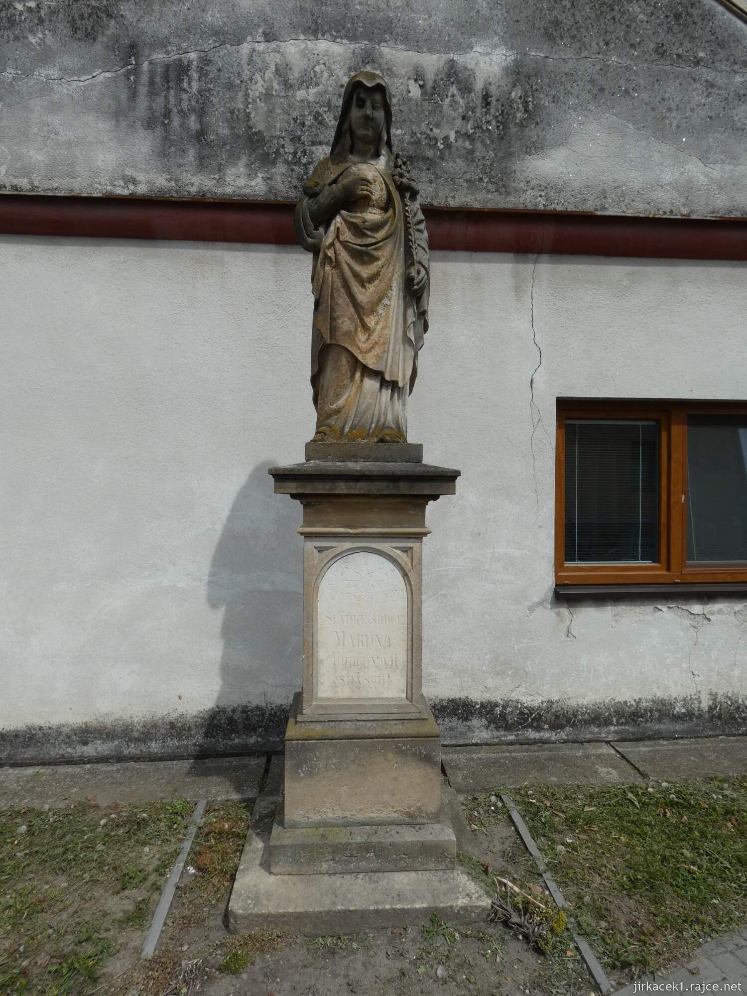 C - Koryčany - Nový mlýn 002 - socha Panny Marie