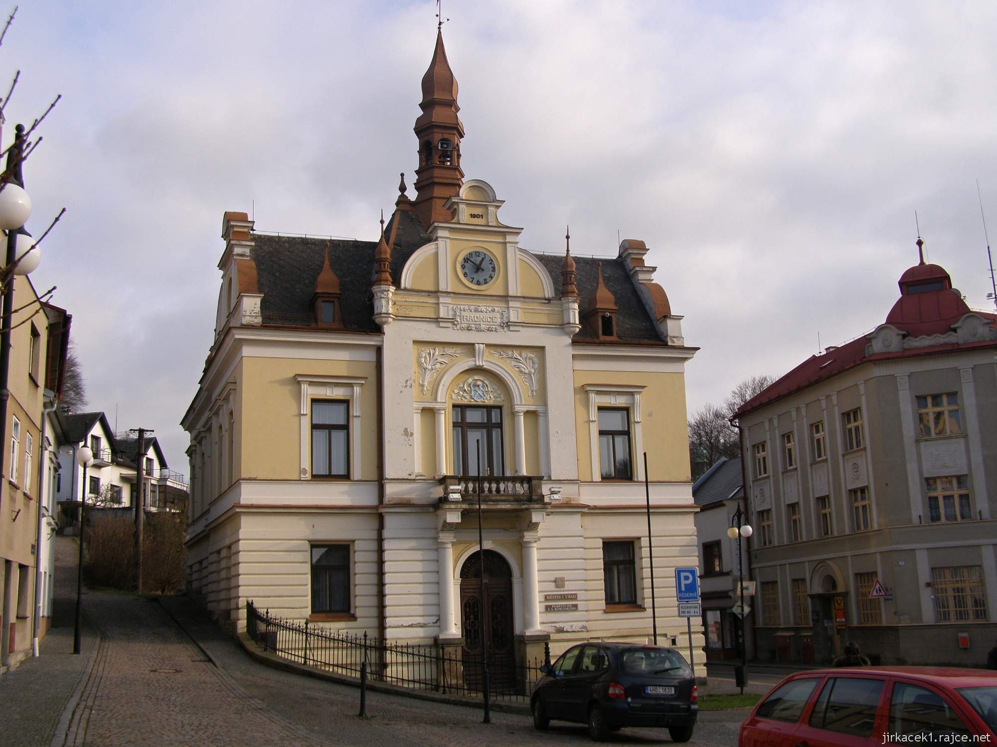 Brandýs nad Orlicí - Náměstí Komenského - radnice