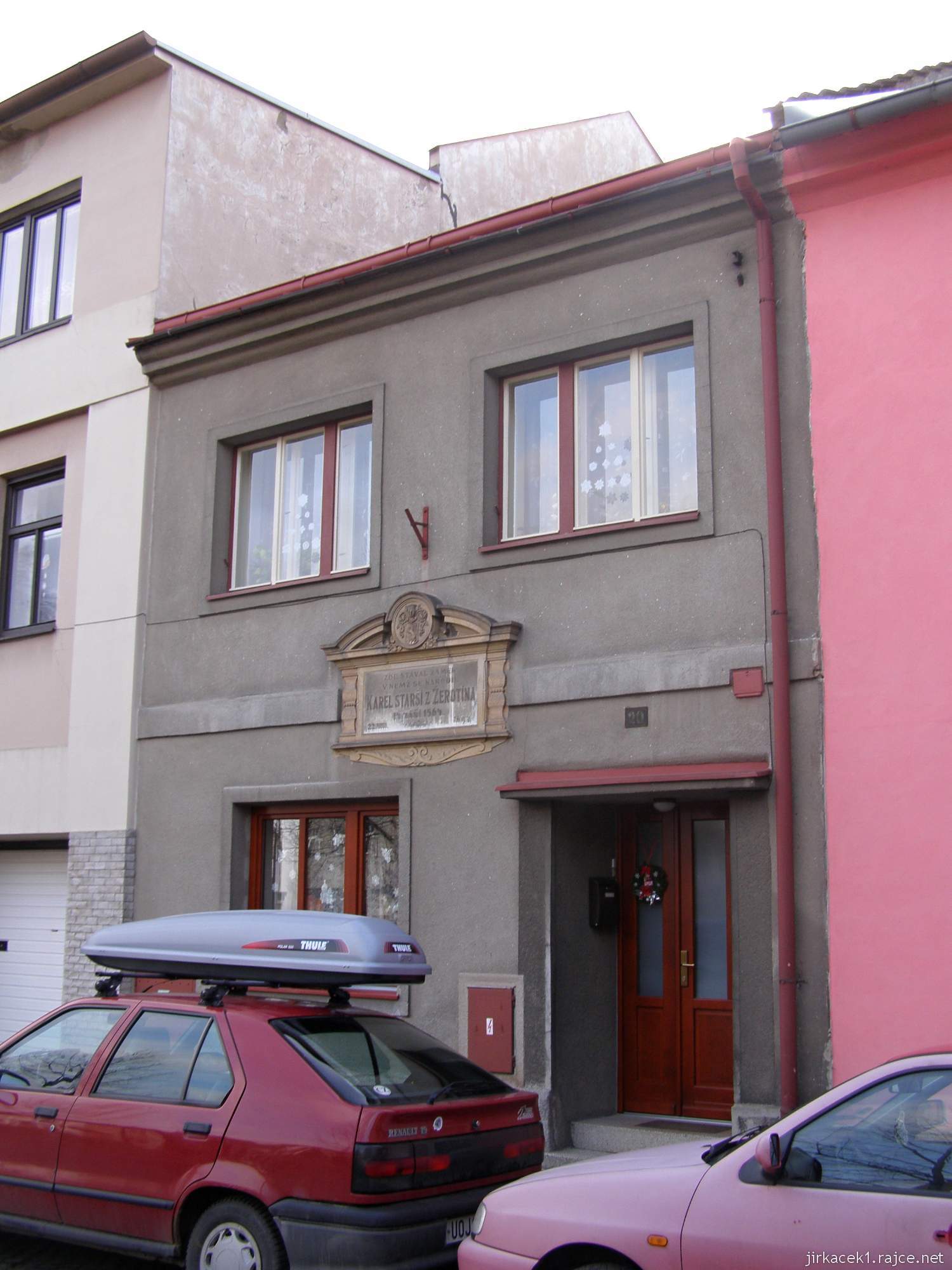 Brandýs nad Orlicí - Náměstí Komenského 19 - starý zámek kde se narodil Karel Starší ze Žerotína