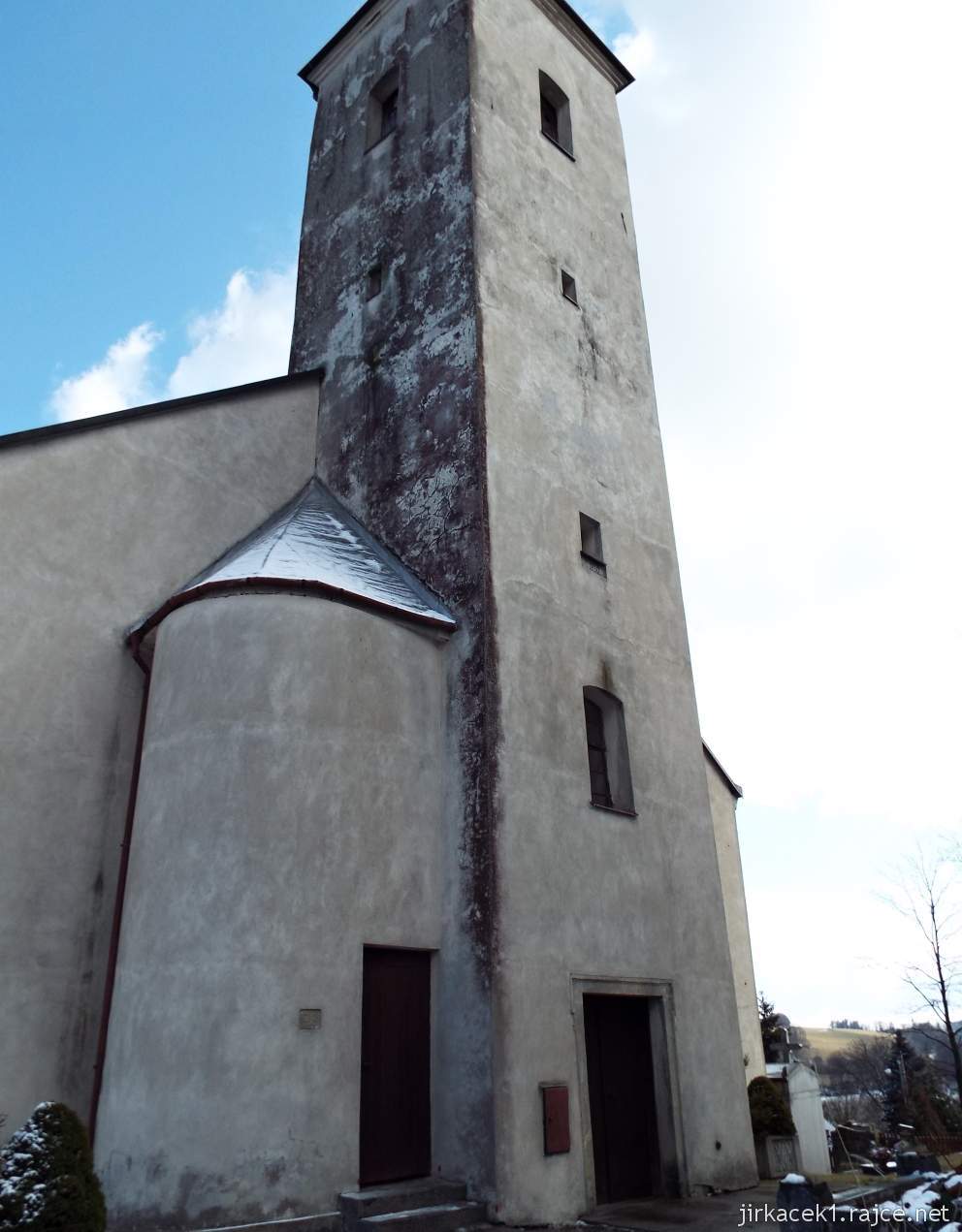 Potštát - kostel Nanebevzetí Panny Marie 17 - věž