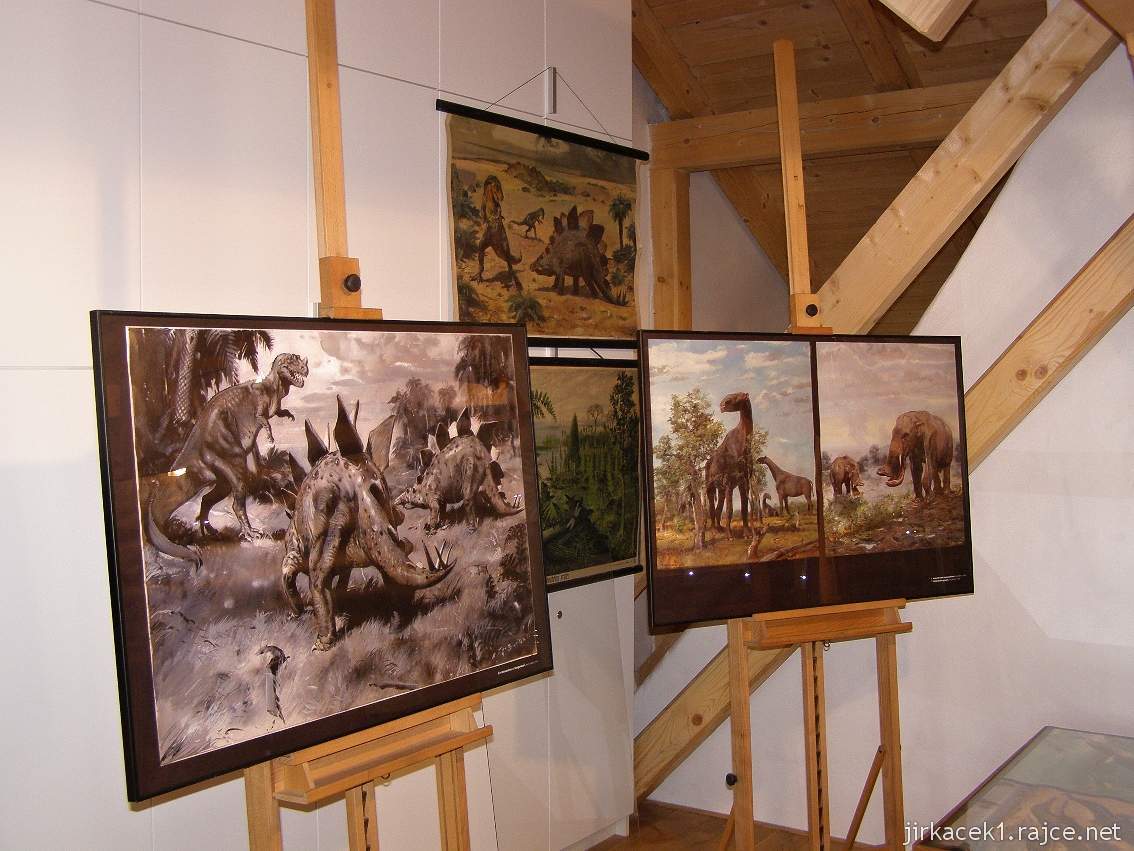 Štramberk - muzeum Zdeňka Buriana 07 - Zdeněk Burian - obrazy