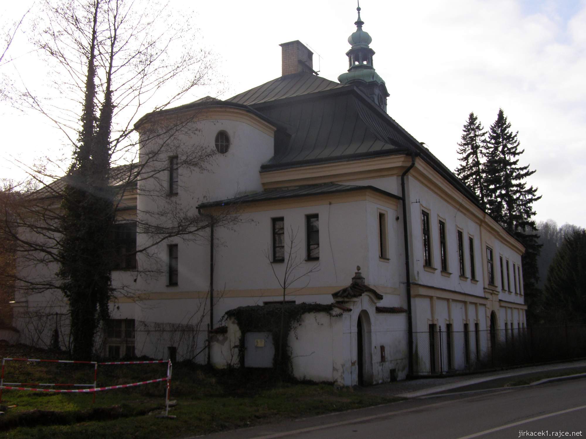 Brandýs - Nový zámek - boční pohled