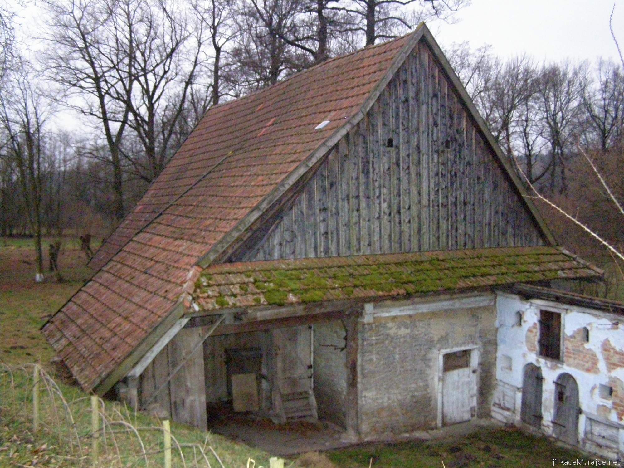 Zálší - vodní mlýn Betlém - stodola