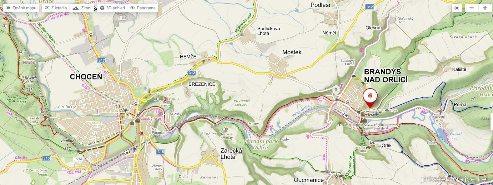 Jak jsme hopsali po Brandýse nad Orlicí