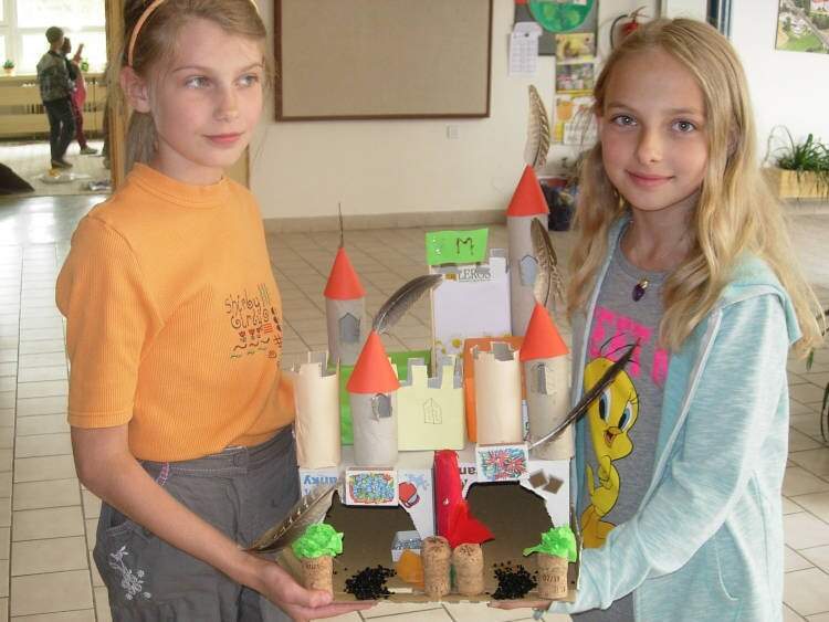 Modely hradů ve 4. třídě