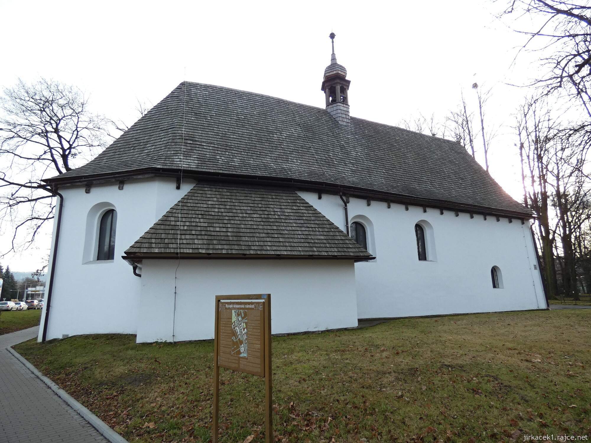 Valašské Meziříčí - kostel sv. Jakuba Většího 13 - celkový pohled